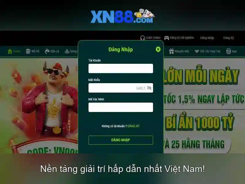 Giới thiệu về xn88: Nền tảng cá cược và giải trí trực tuyến
